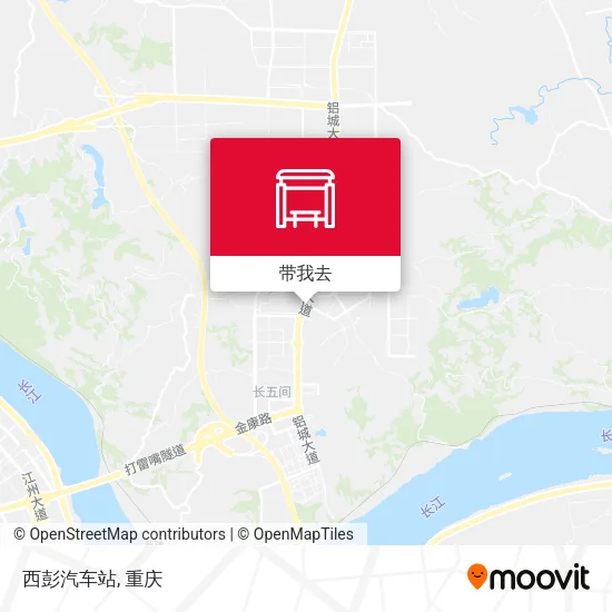 西彭汽车站地图