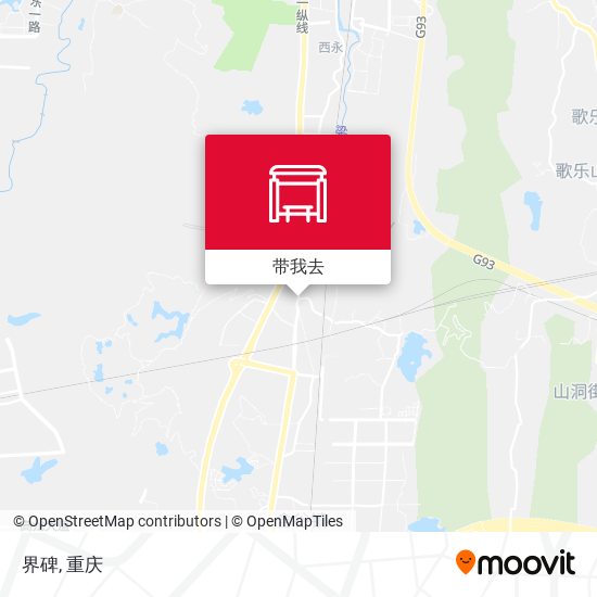 界碑地图