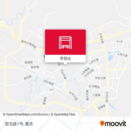 望北路1号地图