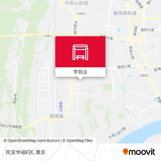 民安华福E区地图