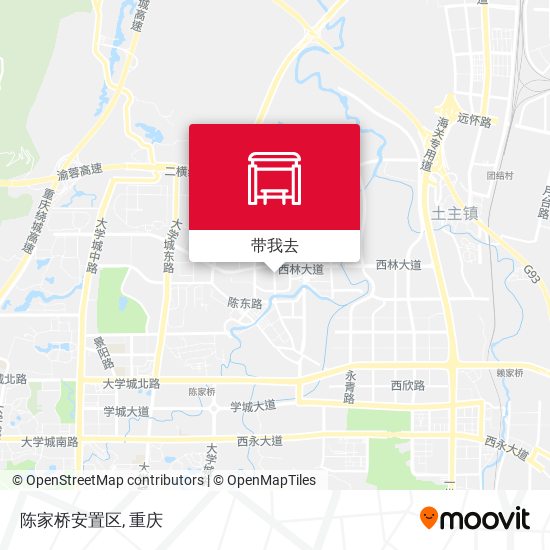 陈家桥安置区地图