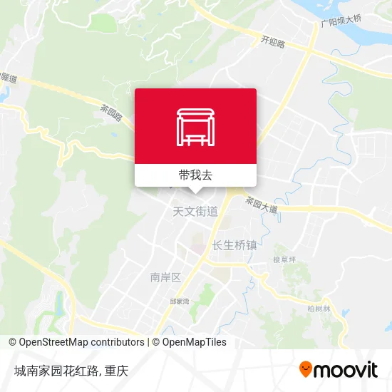 城南家园花红路地图