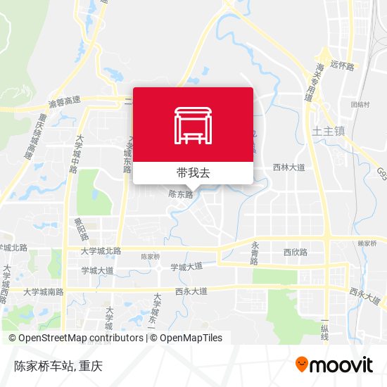 陈家桥车站地图