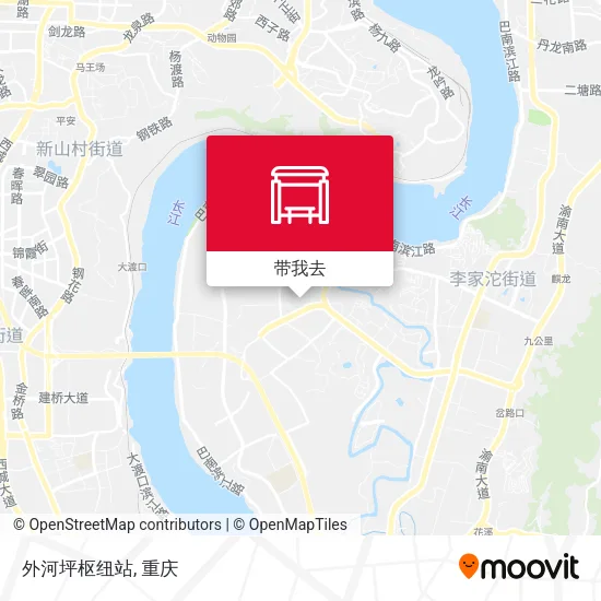 外河坪枢纽站地图