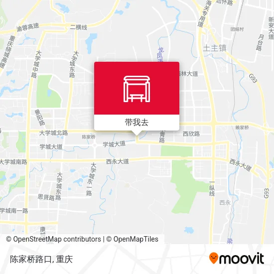 陈家桥路口地图