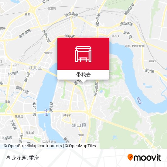 盘龙花园地图