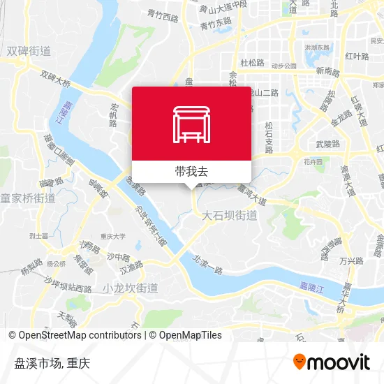 盘溪市场地图