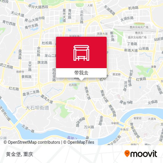 黄金堡地图