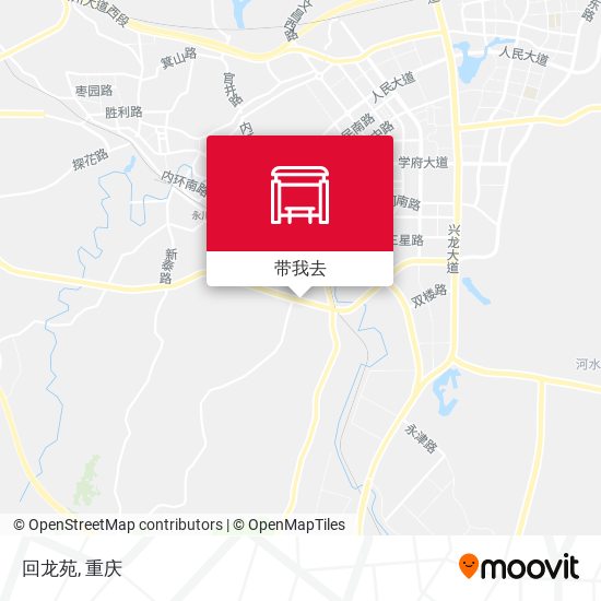 回龙苑地图