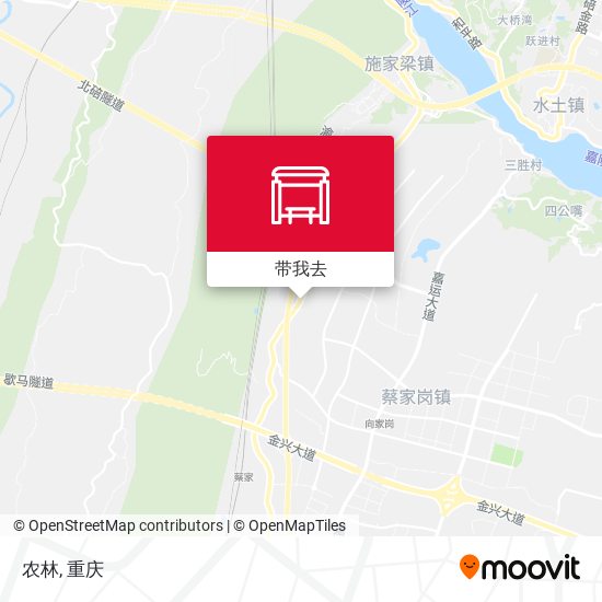 农林地图