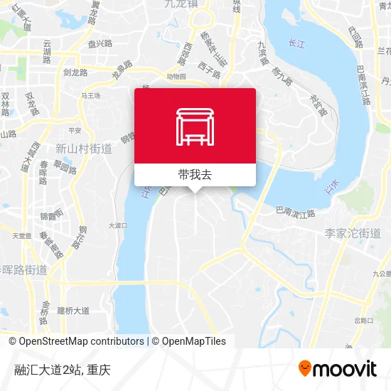 融汇大道2站地图
