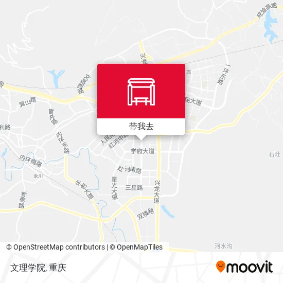 文理学院地图