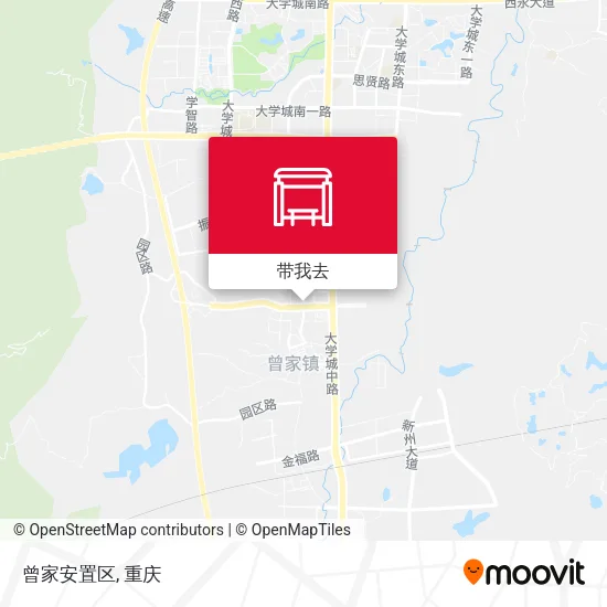 曾家安置区地图