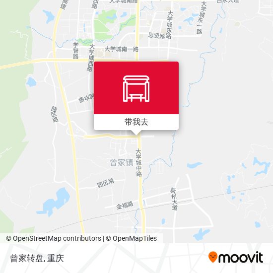曾家转盘地图