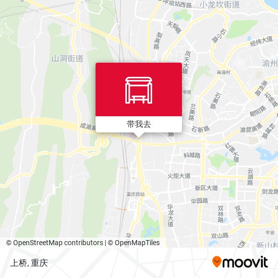 上桥地图