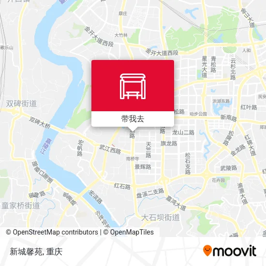 新城馨苑地图