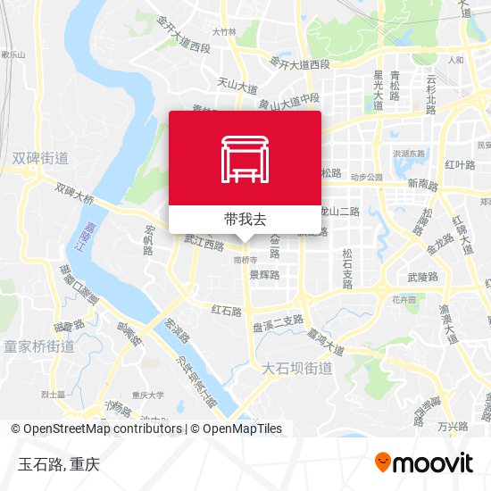 玉石路地图