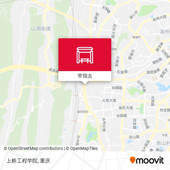 上桥工程学院地图