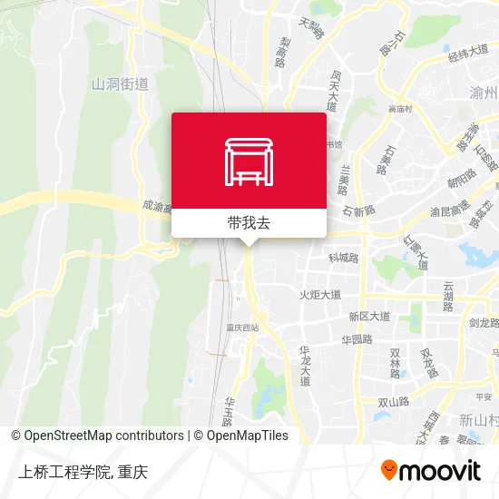 上桥工程学院地图