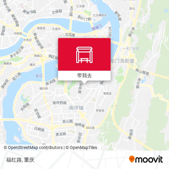 福红路地图