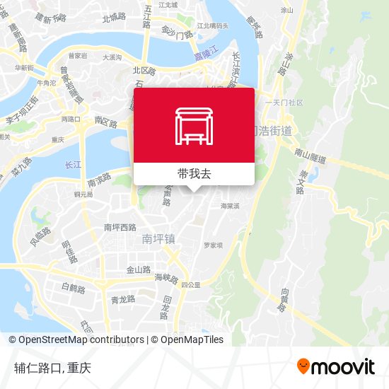 辅仁路口地图