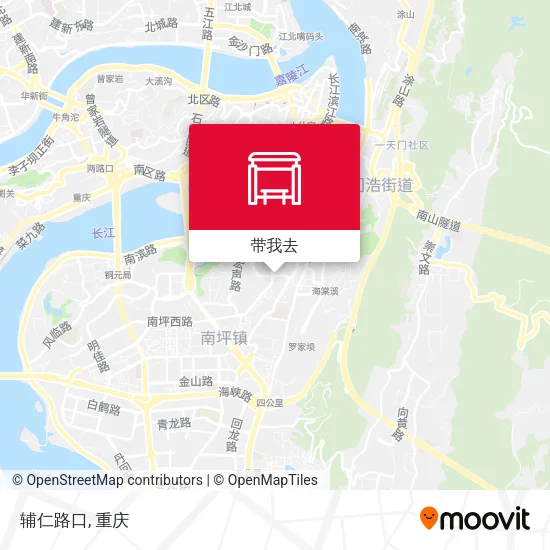 辅仁路口地图
