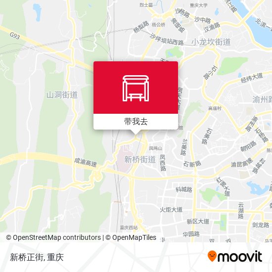新桥正街地图