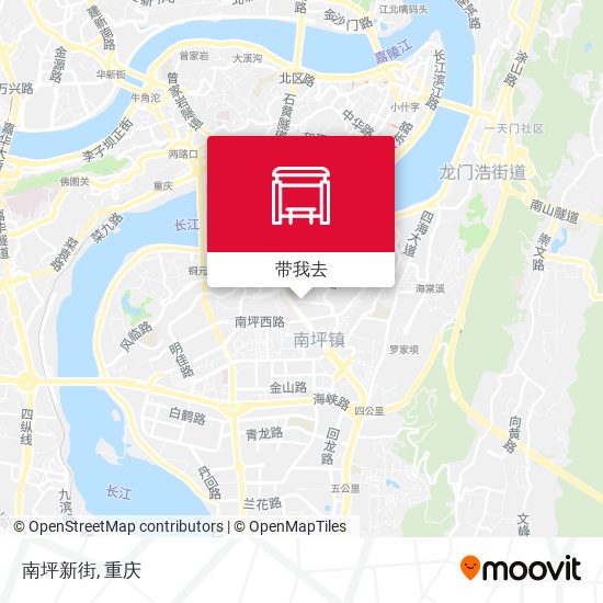 南坪新街地图