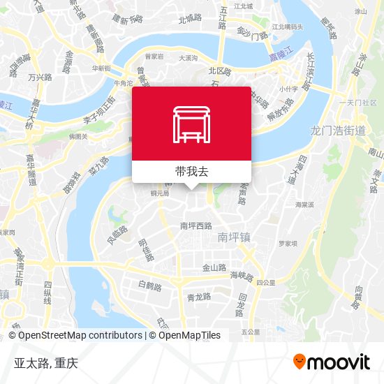 亚太路地图