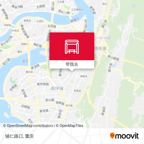 辅仁路口地图