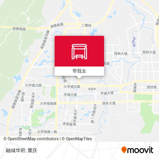 融城华府地图