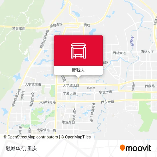 融城华府地图