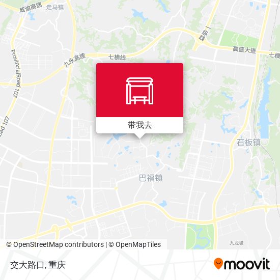 交大路口地图
