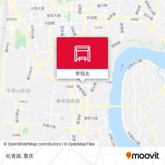 松青路地图