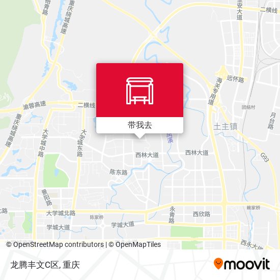 龙腾丰文C区地图