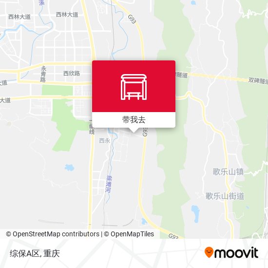 综保A区地图