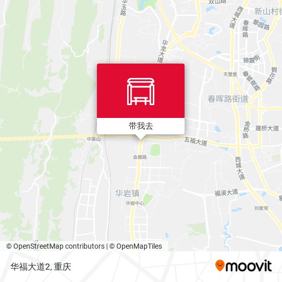 华福大道2地图