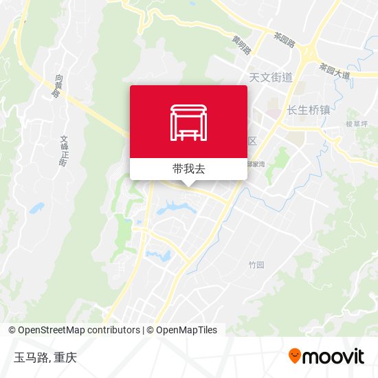 玉马路地图