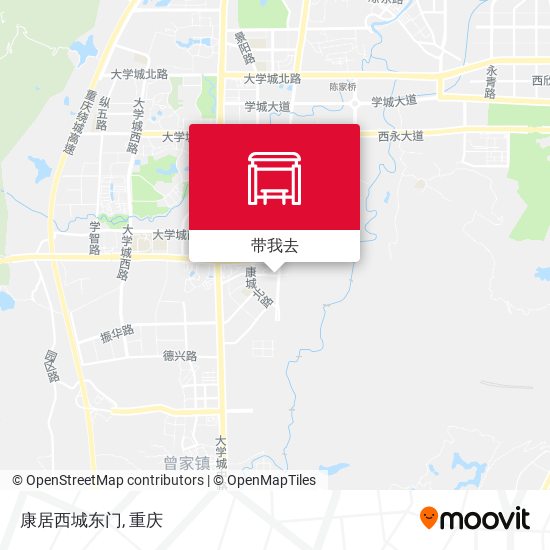 康居西城东门地图