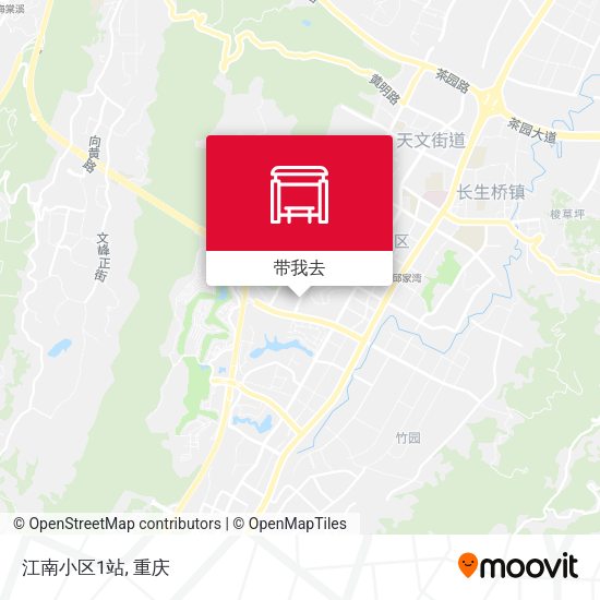 江南小区1站地图