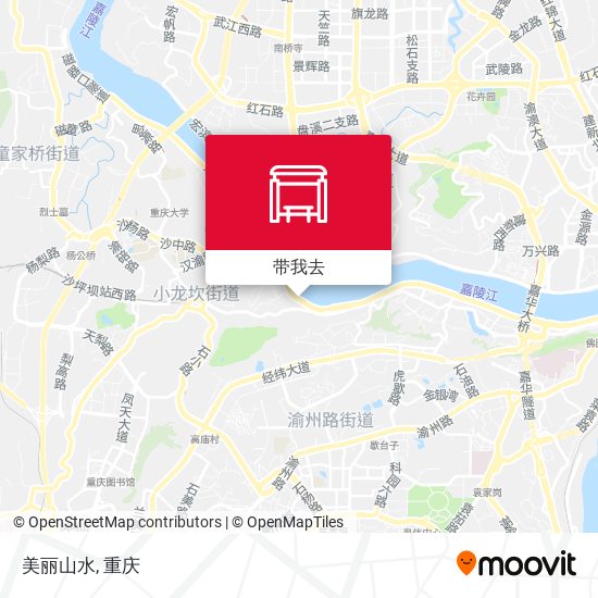美丽山水地图