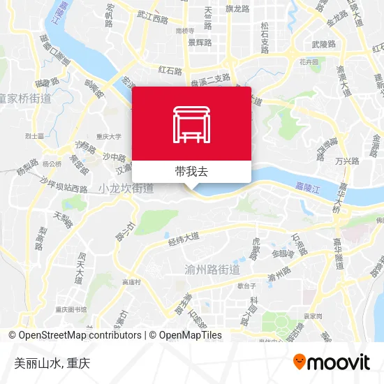 美丽山水地图