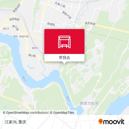 汪家沟地图
