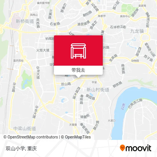 双山小学地图