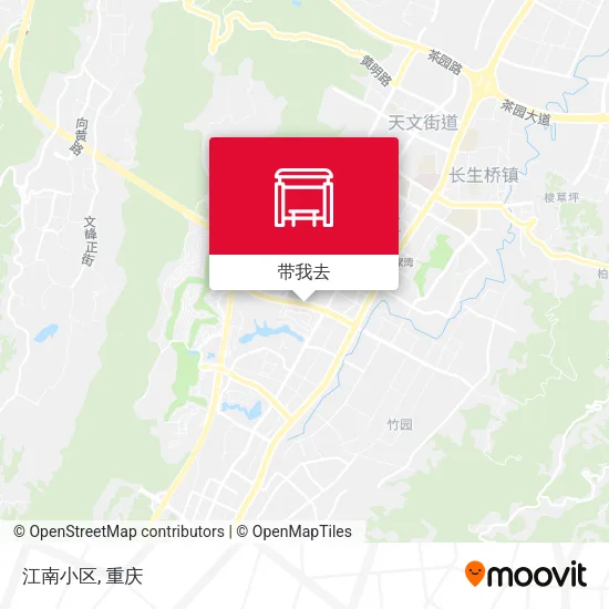 江南小区地图
