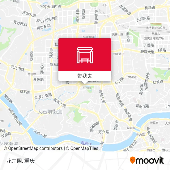 花卉园地图