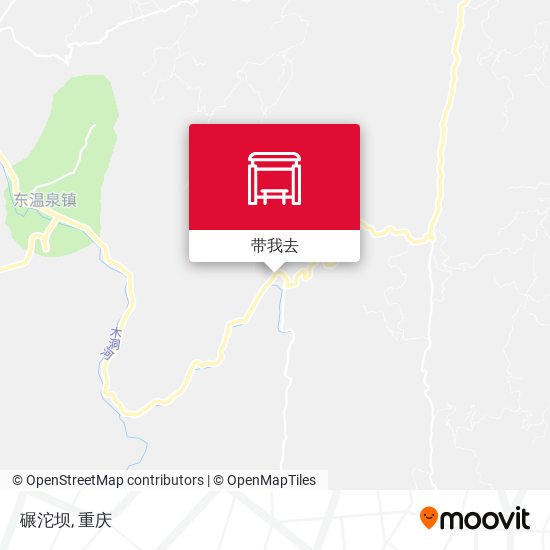 碾沱坝地图