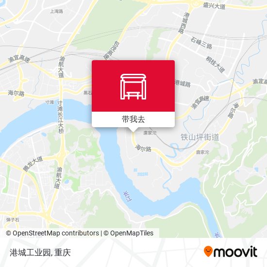 港城工业园地图
