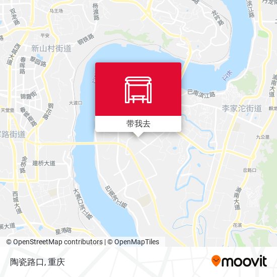 陶瓷路口地图