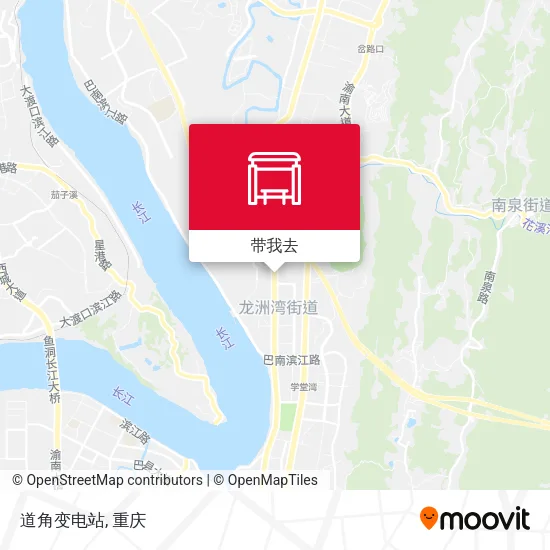 道角变电站地图
